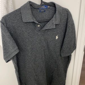 Heather Gray Polo Shirt